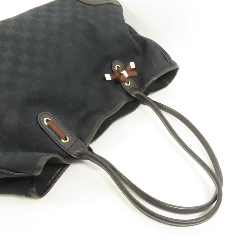 GUCCI 帆布Tote Bag肩背袋-5
