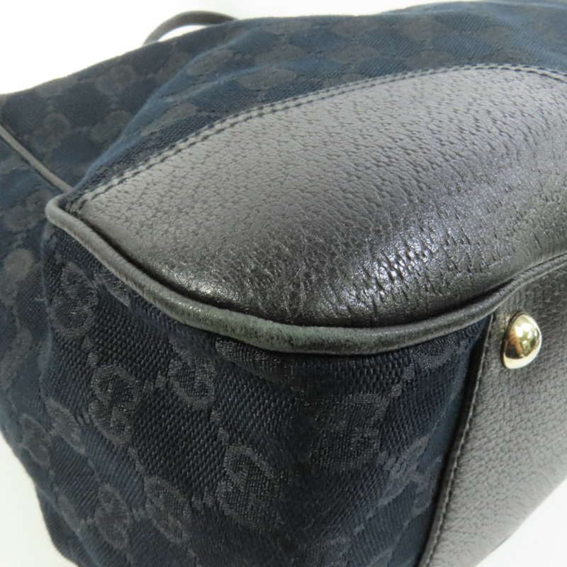 GUCCI 帆布Tote Bag肩背袋-12