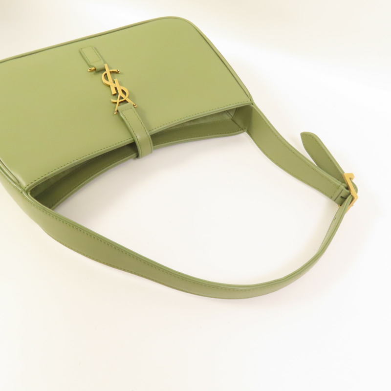 SAINT LAURENT 牛皮皮革Le 5 a 7 Hobo Bag肩背袋-4