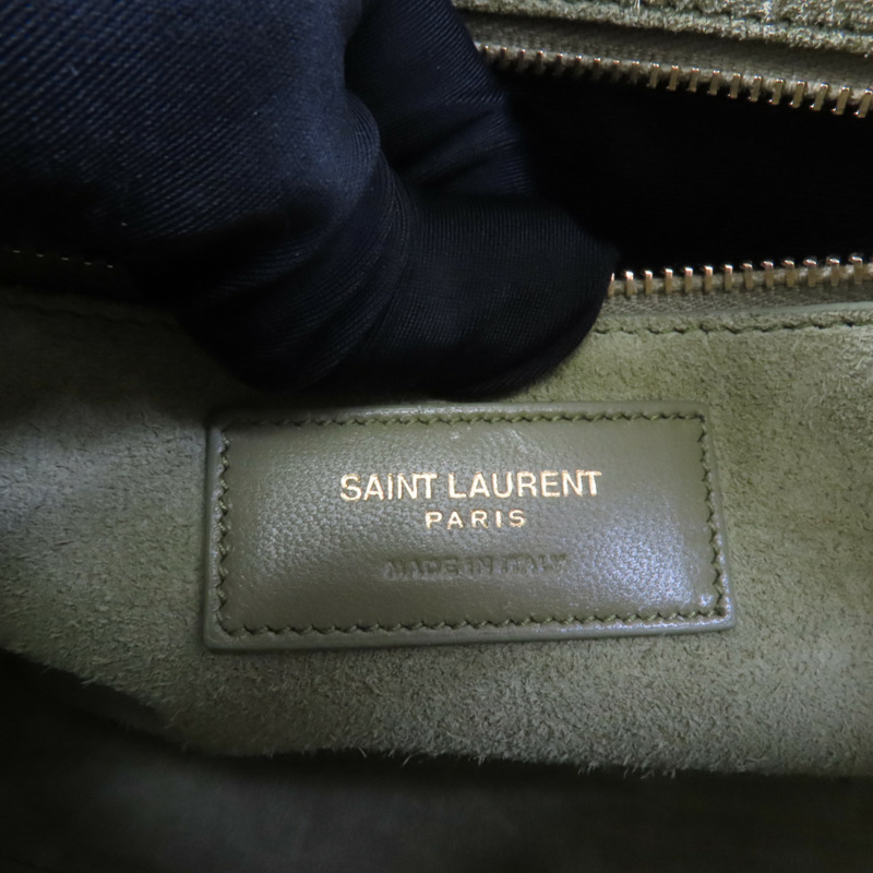 SAINT LAURENT 牛皮皮革Le 5 a 7 Hobo Bag肩背袋-8
