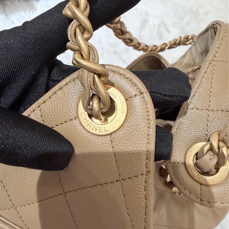 Chanel/ 25bag 棕-20