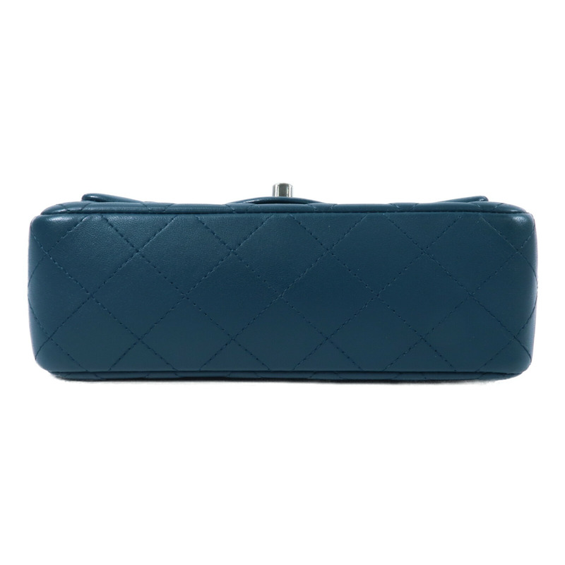 CHANEL 羊皮皮革Mini Classic 20鏈帶肩背袋-3