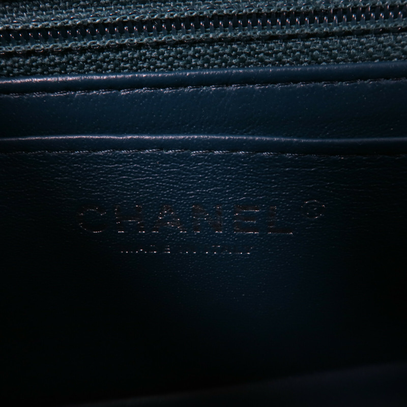 CHANEL 羊皮皮革Mini Classic 20鏈帶肩背袋-5