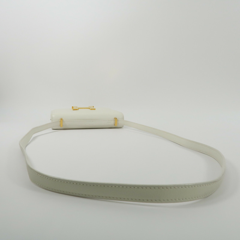 HERMES Evercolor皮革Constance Mini肩背袋Nata-8