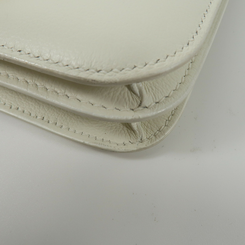 HERMES Evercolor皮革Constance Mini肩背袋Nata-13