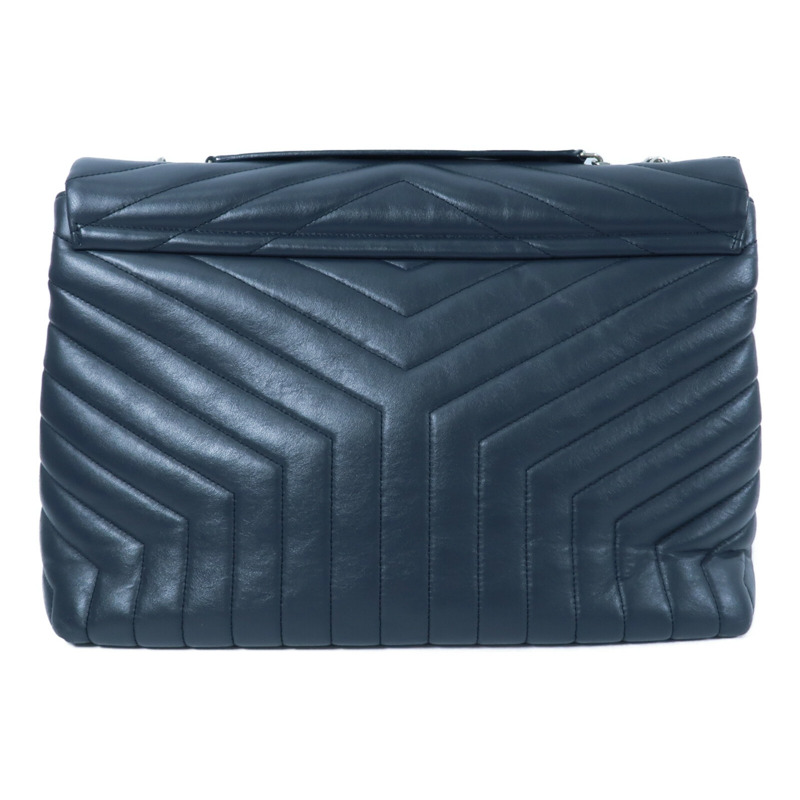 SAINT LAURENT 牛皮皮革Large Loulou肩背袋-1