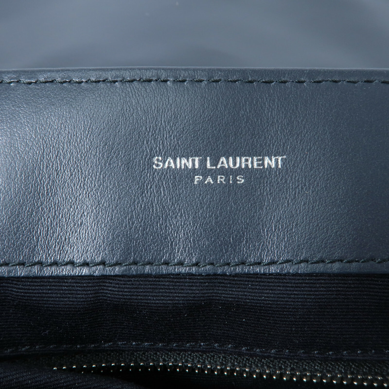 SAINT LAURENT 牛皮皮革Large Loulou肩背袋-6