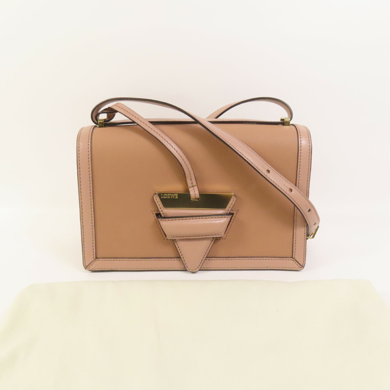 LOEWE 牛皮皮革Barcelona肩背袋-8