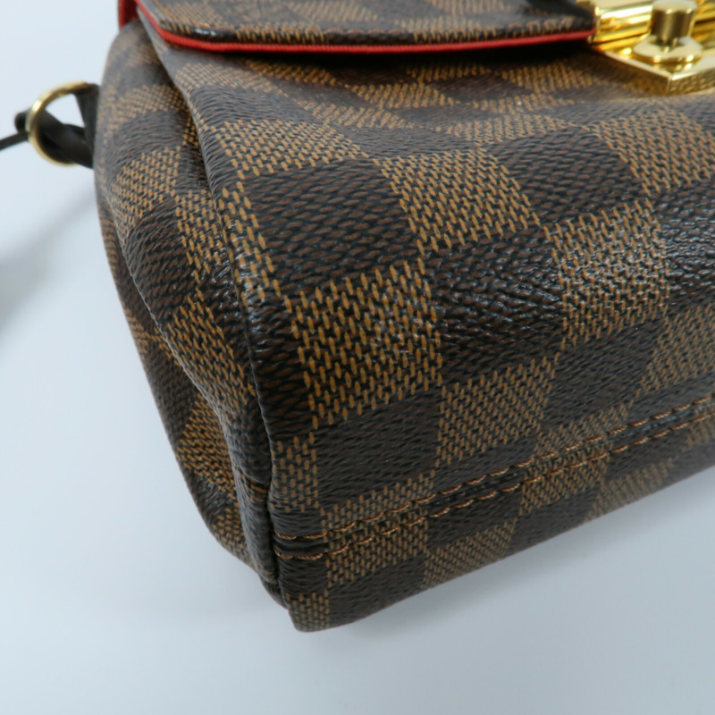 LOUIS VUITTON Damier Croisette手挽肩背兩用袋-15