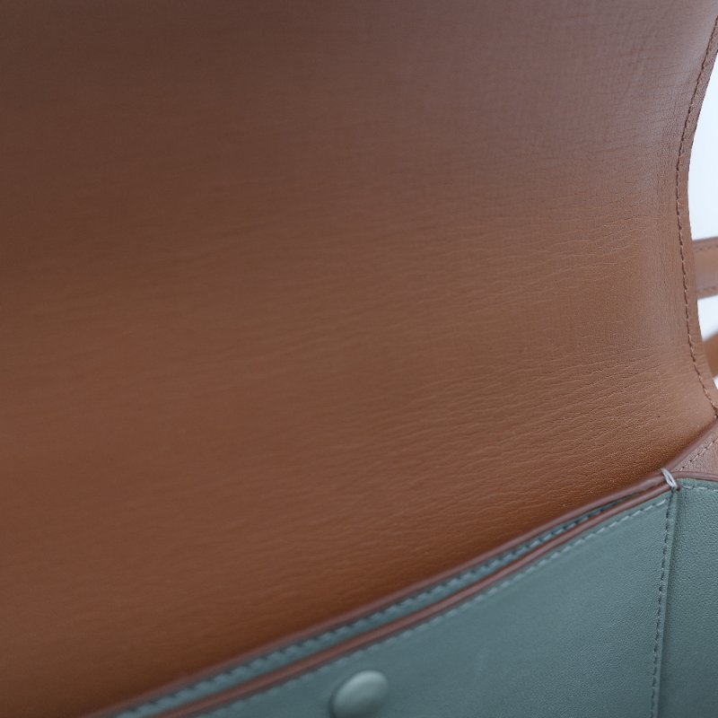 Loewe 羅威 Goya 焦糖色 牛皮 豆腐包 斜挎包-26