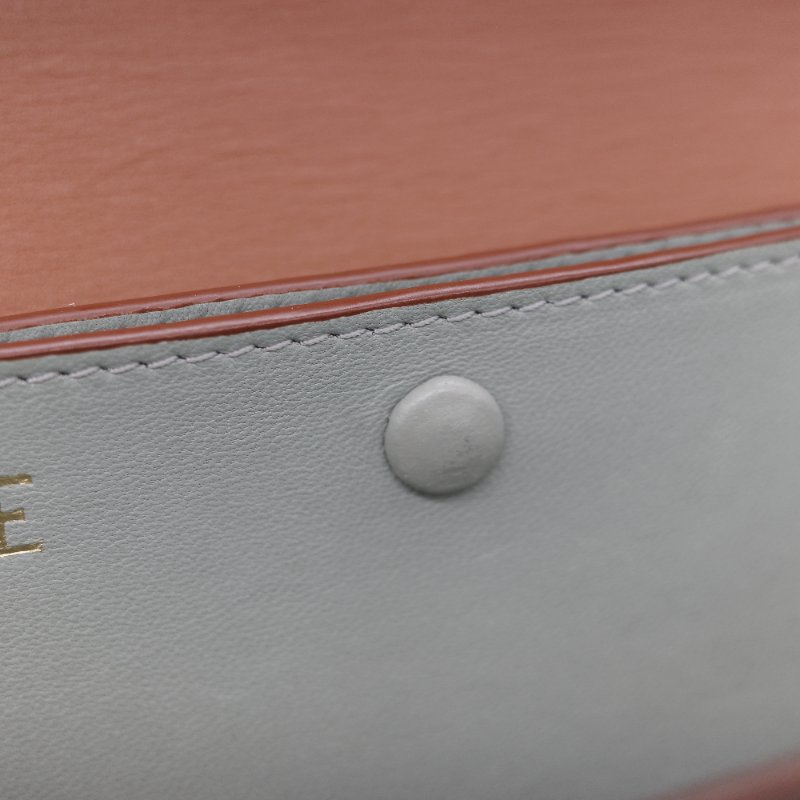 Loewe 羅威 Goya 焦糖色 牛皮 豆腐包 斜挎包-29