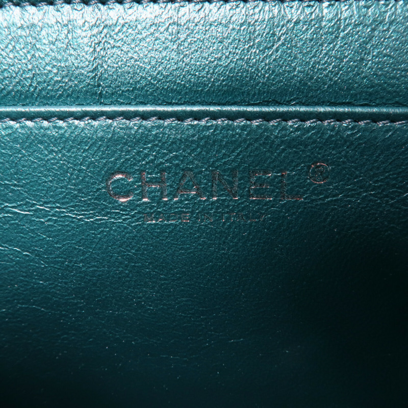 CHANEL 羊皮皮革2.55 Reissue Medium鏈帶肩背袋-5