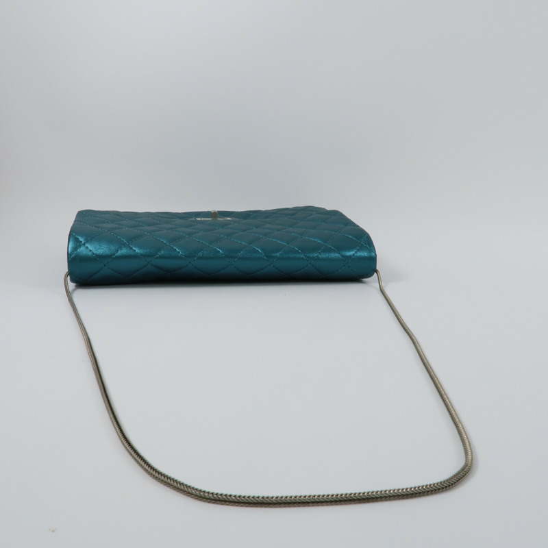 CHANEL 羊皮皮革2.55 Reissue Medium鏈帶肩背袋-8