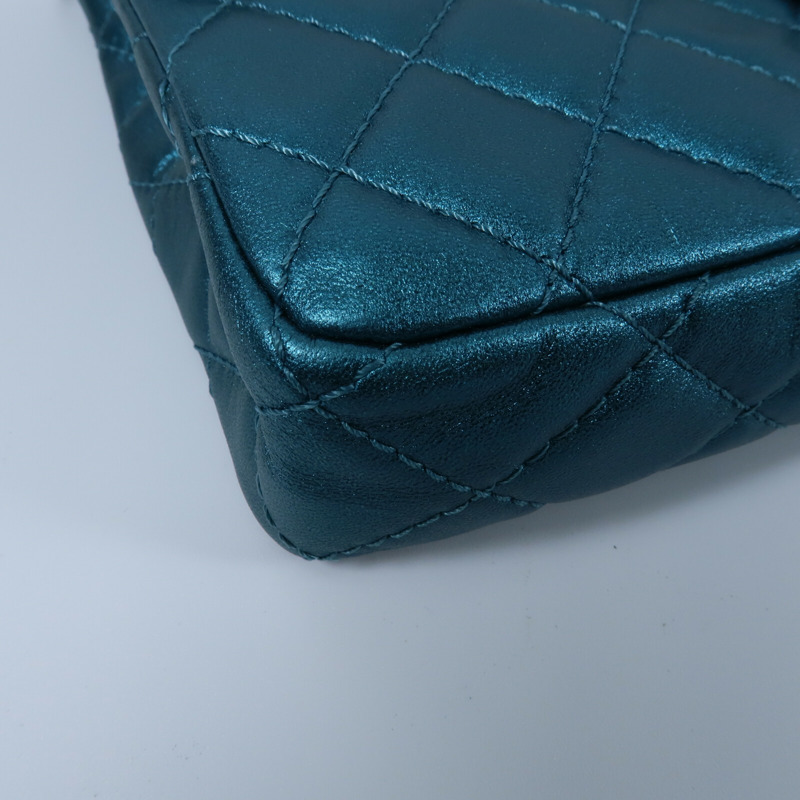 CHANEL 羊皮皮革2.55 Reissue Medium鏈帶肩背袋-12