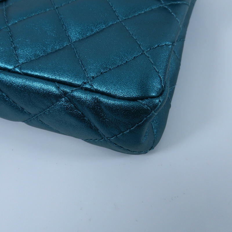 CHANEL 羊皮皮革2.55 Reissue Medium鏈帶肩背袋-13