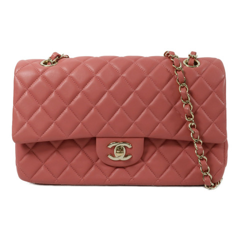 CHANEL 羊皮皮革Chain Shoulder Bag鏈帶肩背袋