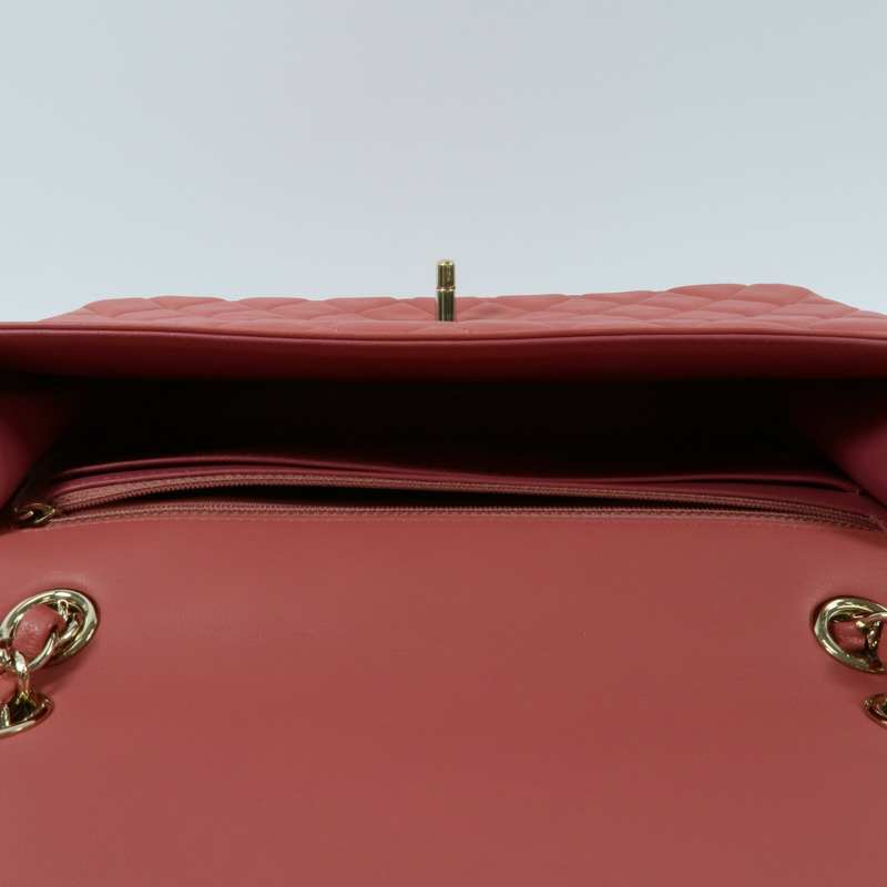 CHANEL 羊皮皮革Chain Shoulder Bag鏈帶肩背袋-4