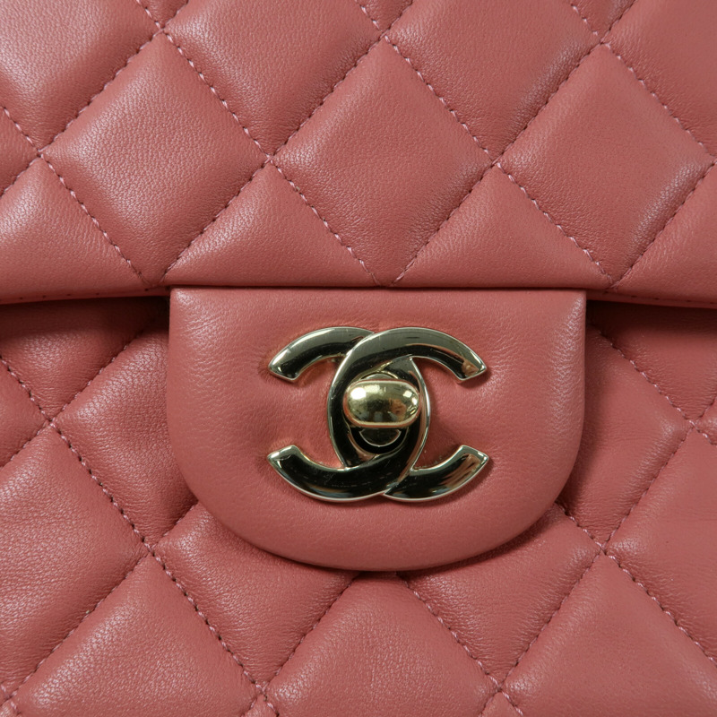 CHANEL 羊皮皮革Chain Shoulder Bag鏈帶肩背袋-6