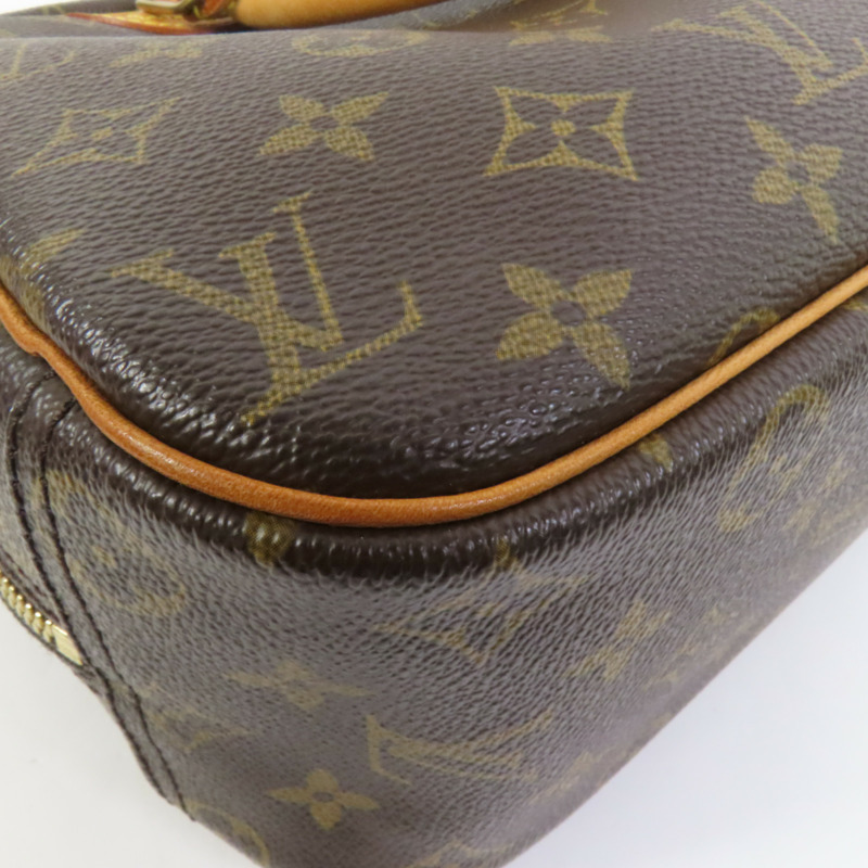 LOUIS VUITTON Monogram Trouville金扣手挽袋-10