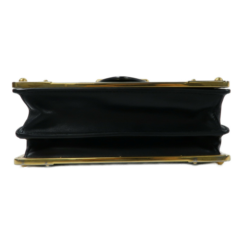 PRADA 牛皮皮革Cahier Shoulder Bag肩背袋-3
