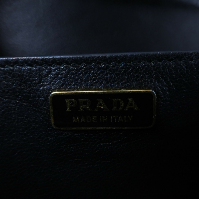 PRADA 牛皮皮革Cahier Shoulder Bag肩背袋-5