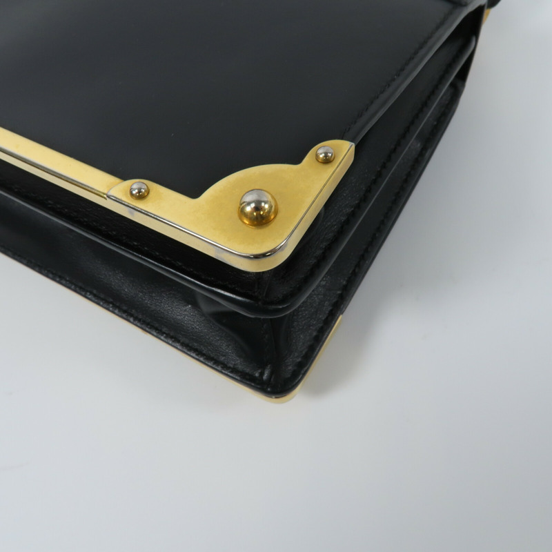 PRADA 牛皮皮革Cahier Shoulder Bag肩背袋-13