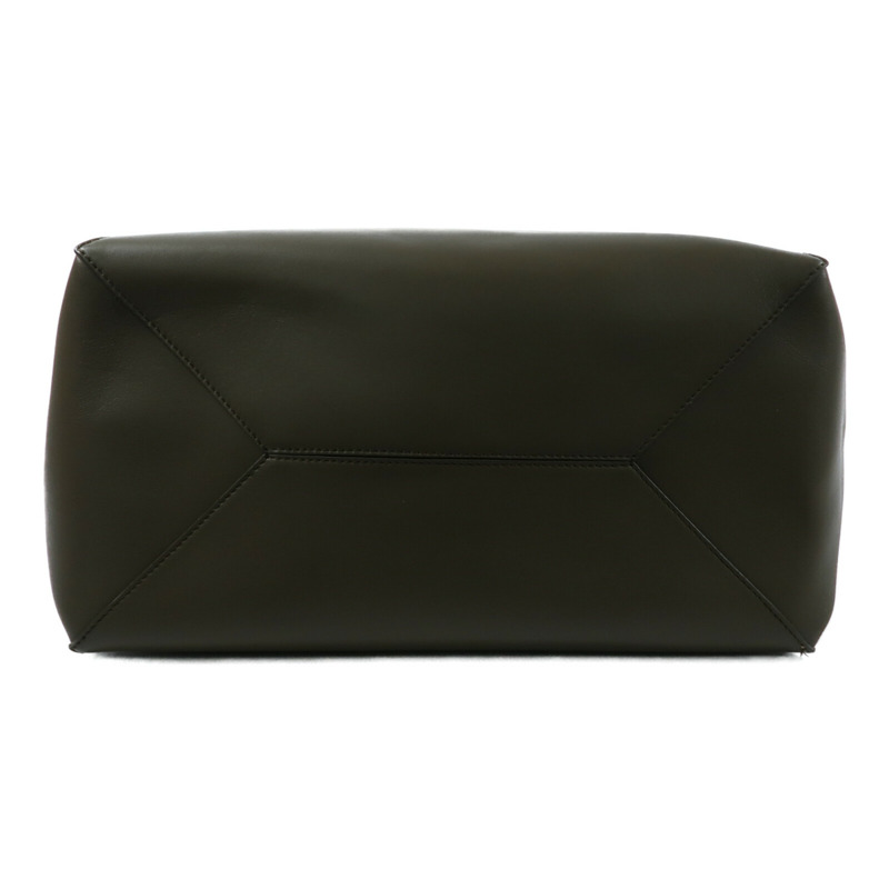 LOEWE 牛皮皮革Puzzle Fold Tote手挽袋-3