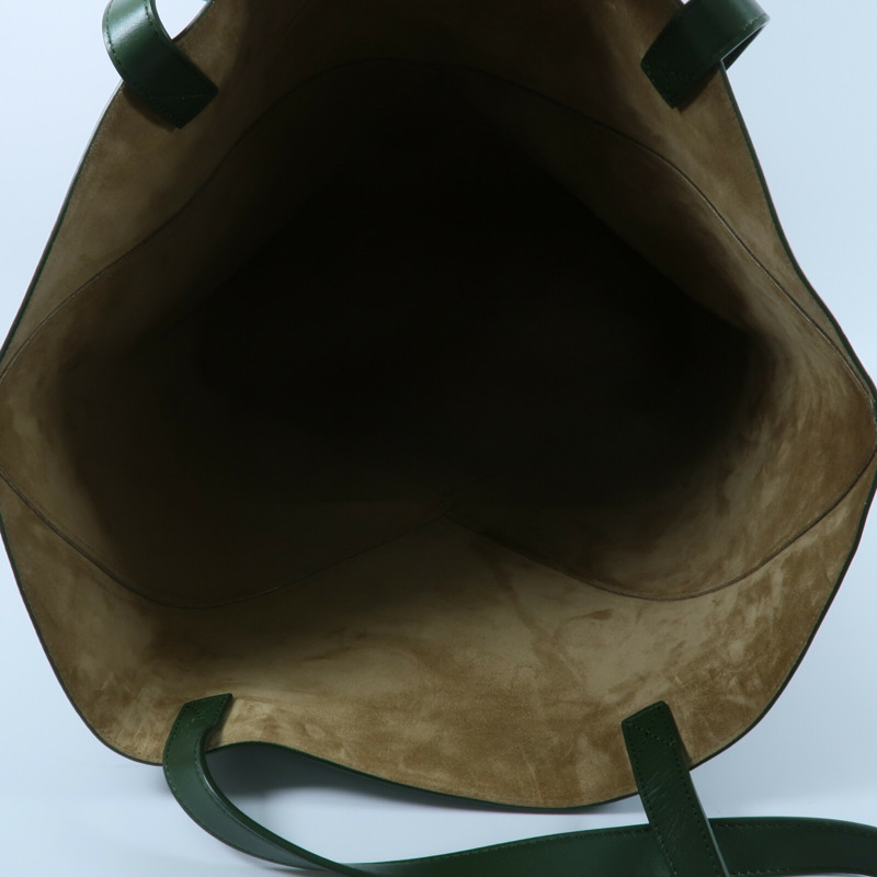 LOEWE 牛皮皮革Puzzle Fold Tote手挽袋-4