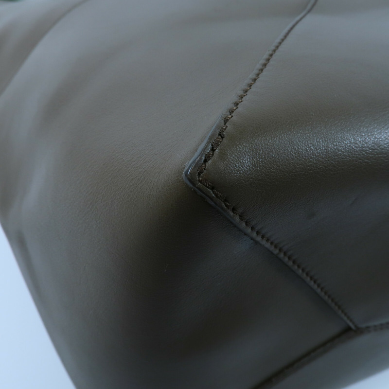 LOEWE 牛皮皮革Puzzle Fold Tote手挽袋-9