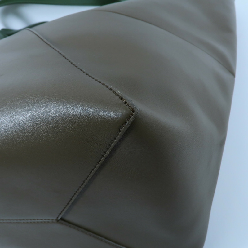 LOEWE 牛皮皮革Puzzle Fold Tote手挽袋-10