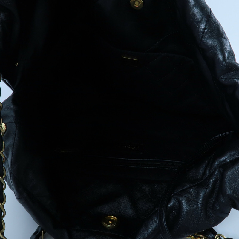 CHANEL 牛皮皮革Chanel 22 Small鏈帶肩背袋-4