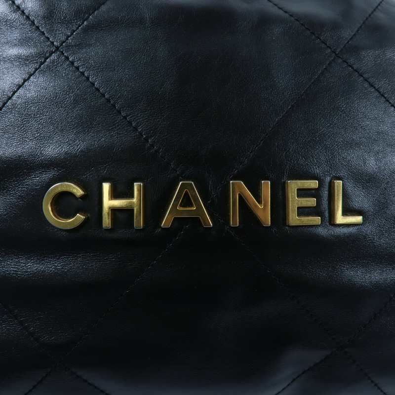 CHANEL 牛皮皮革Chanel 22 Small鏈帶肩背袋-5