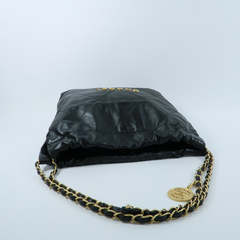 CHANEL 牛皮皮革Chanel 22 Small鏈帶肩背袋-8