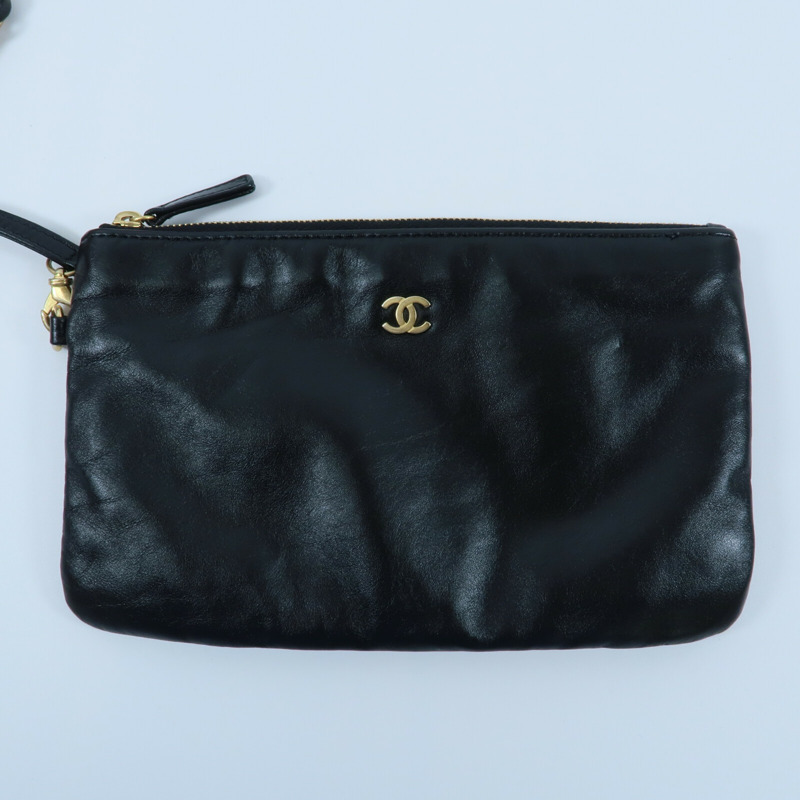 CHANEL 牛皮皮革Chanel 22 Small鏈帶肩背袋-10