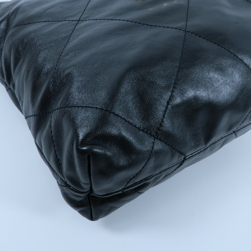 CHANEL 牛皮皮革Chanel 22 Small鏈帶肩背袋-14