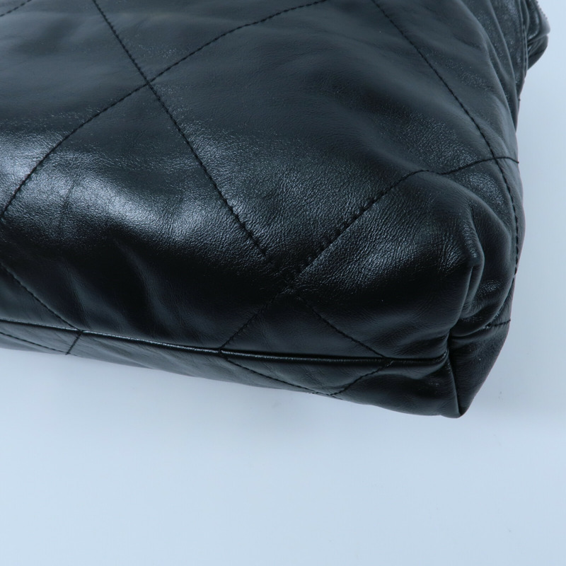 CHANEL 牛皮皮革Chanel 22 Small鏈帶肩背袋-15