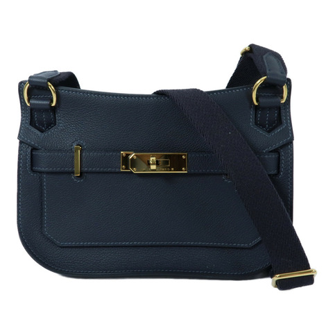 HERMES Evercolor皮革Mini Jypsiere肩背袋Vert Rousseau
