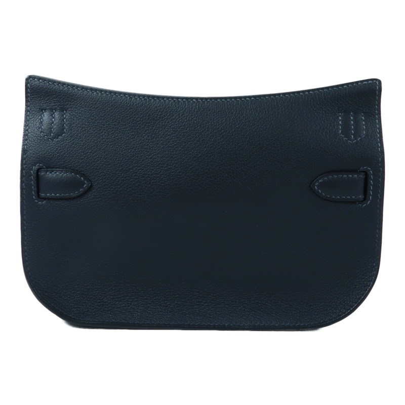 HERMES Evercolor皮革Mini Jypsiere肩背袋Vert Rousseau-1