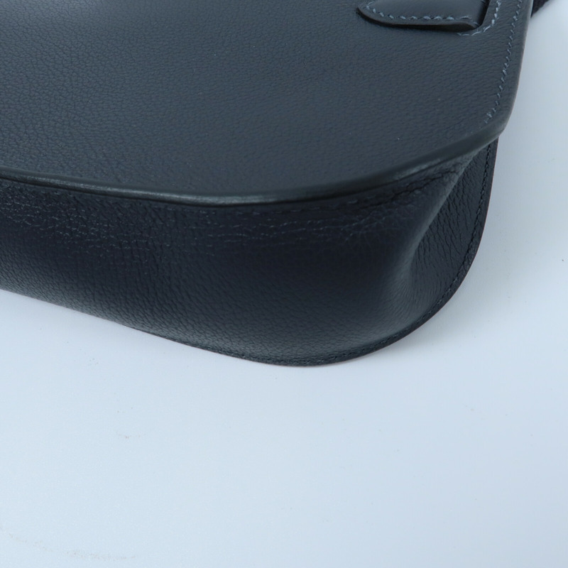 HERMES Evercolor皮革Mini Jypsiere肩背袋Vert Rousseau-13