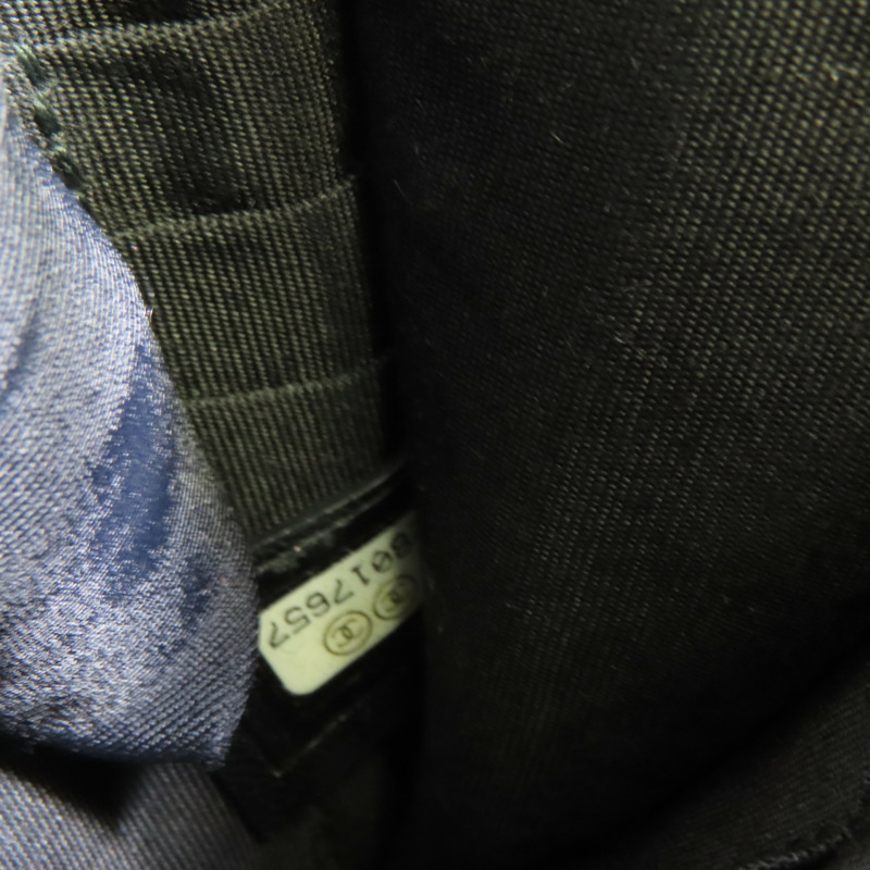 CHANEL Tweed/PVC Chain Shoulder肩背袋-8