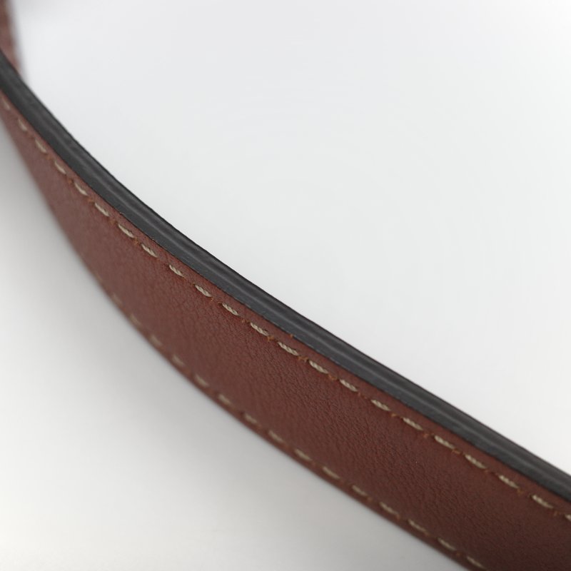 Chloé 蔻依 紅棕色 牛皮 手提包 斜挎包-20