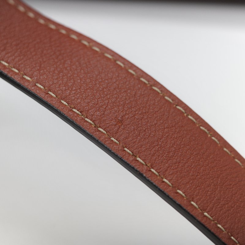 Chloé 蔻依 紅棕色 牛皮 手提包 斜挎包-21