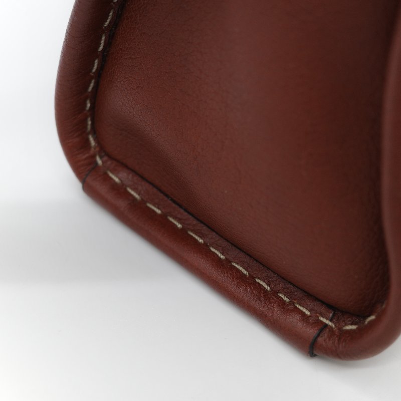 Chloé 蔻依 紅棕色 牛皮 手提包 斜挎包-24