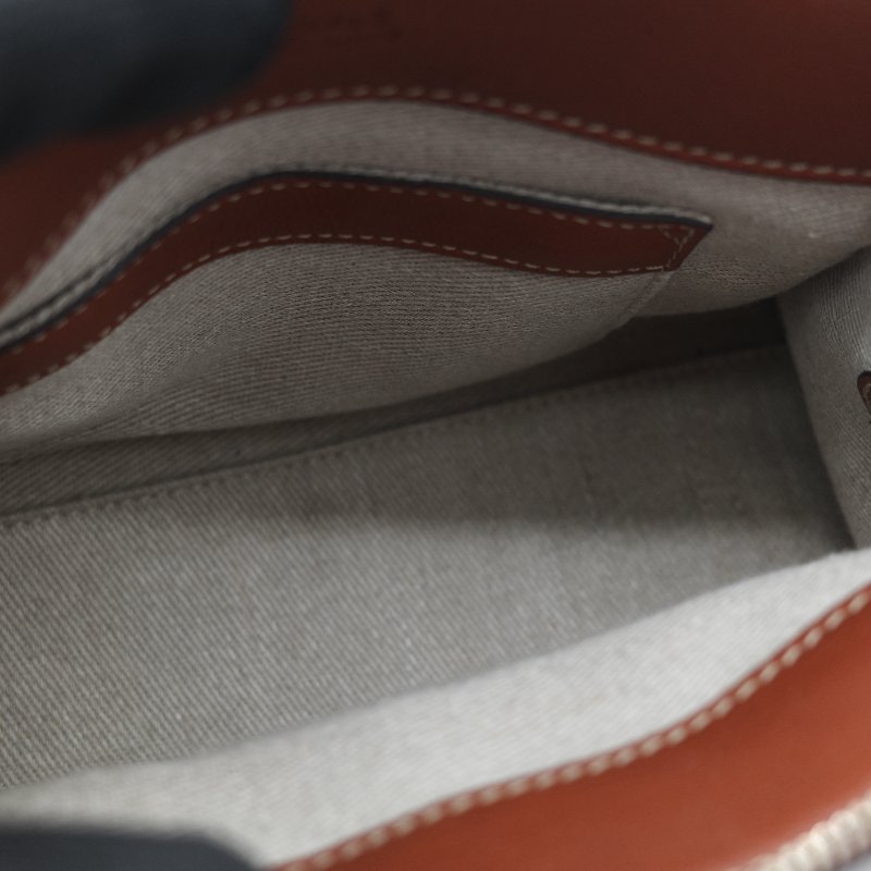 Chloé 蔻依 紅棕色 牛皮 手提包 斜挎包-29