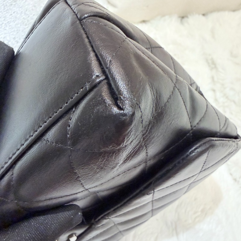 Chanel/ Vintage Kelly bag 黑銀-9