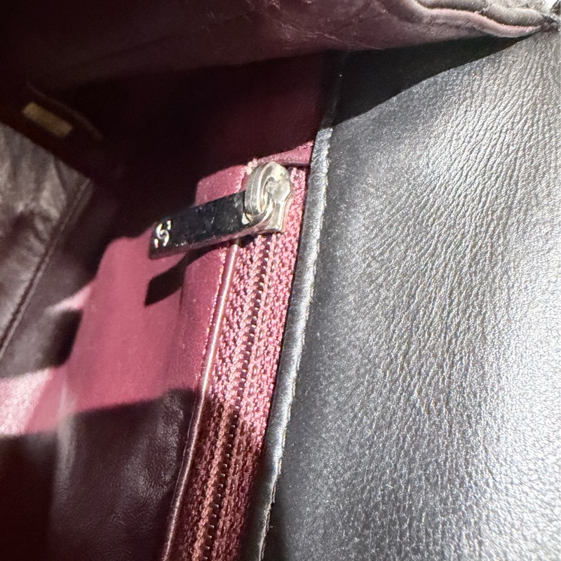 Chanel/ Vintage Kelly bag 黑銀-12