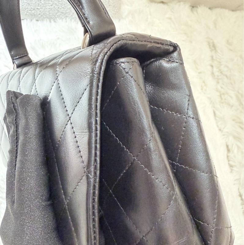 Chanel/ Vintage Kelly bag 黑銀-22