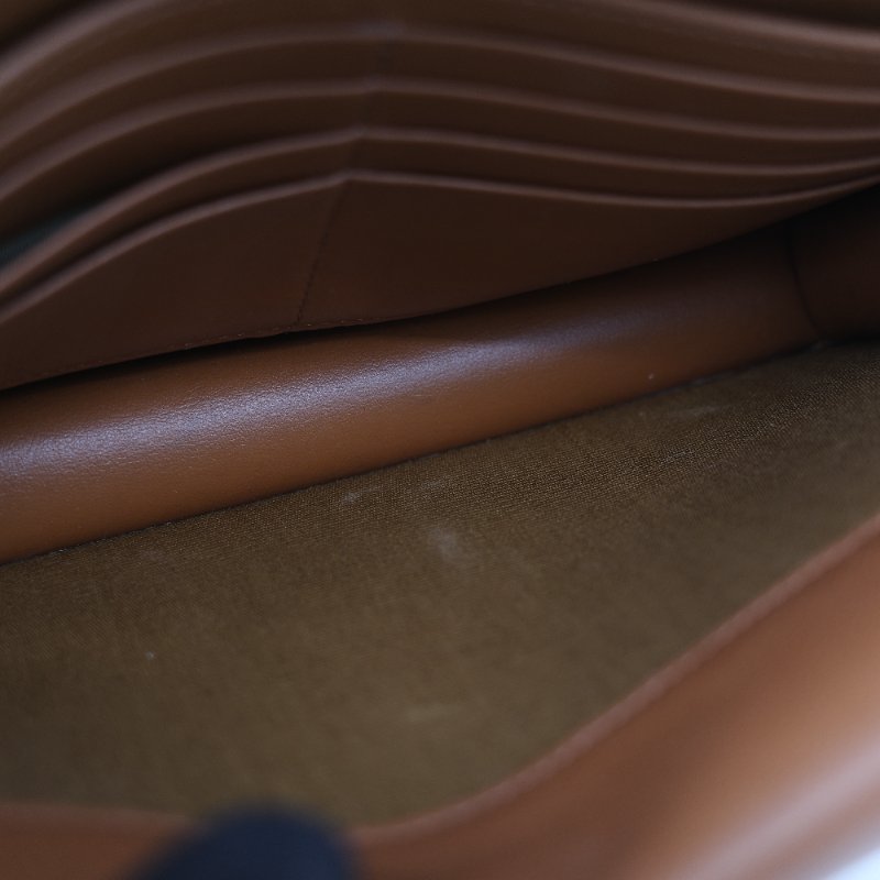 Celine 思琳 TRIOMPHE 經典棕色花紋 WOC 斜挎包-20