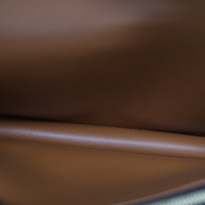 Celine 思琳 TRIOMPHE 經典棕色花紋 WOC 斜挎包-25