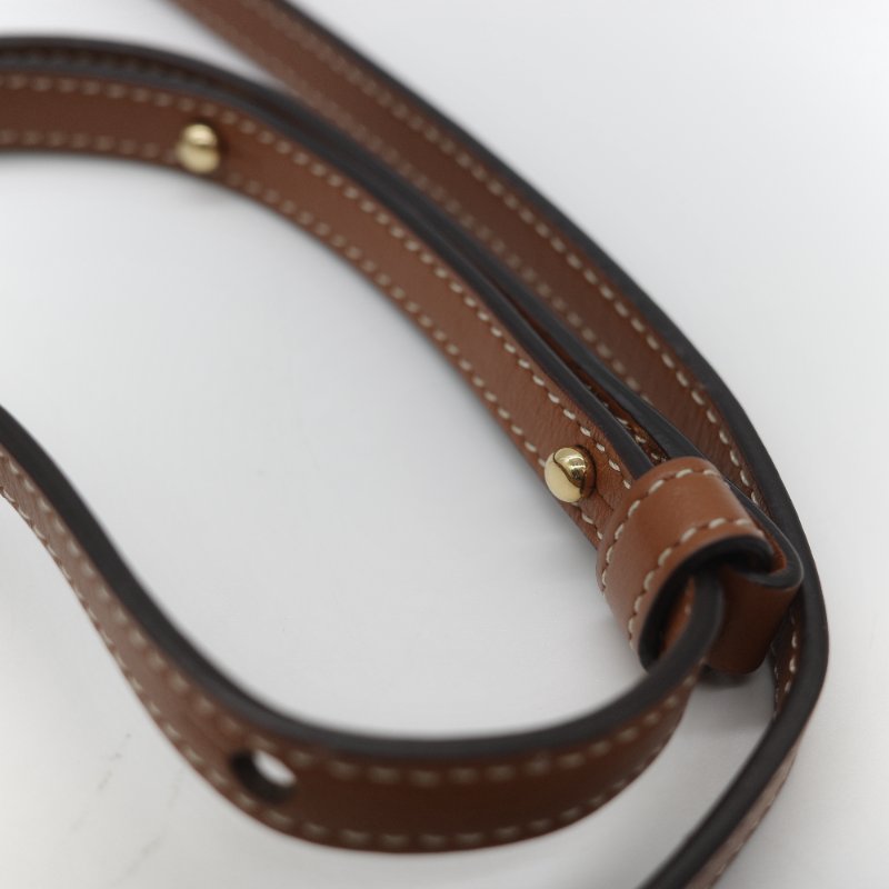 Celine 思琳 TRIOMPHE 經典棕色花紋 WOC 斜挎包-28